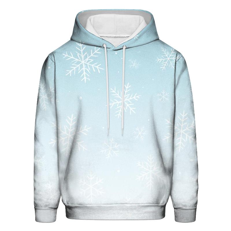 Winter Wonderland Gradient Oversized Hoodie
