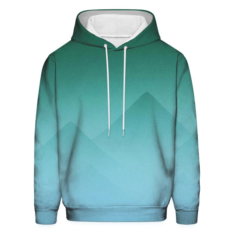 Majestic Mountain Fade Oversized Hoodie