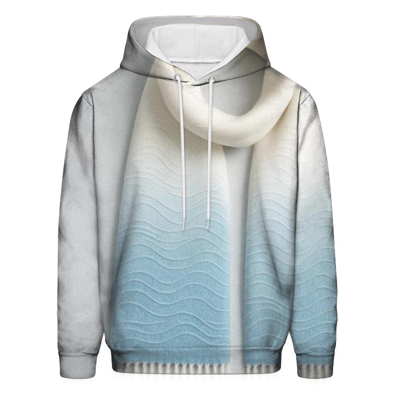 Arctic Wave Oversized Hoodie