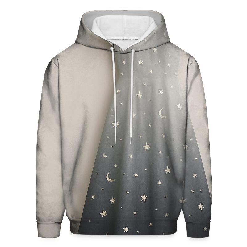 Silver Moonlight Oversized Hoodie