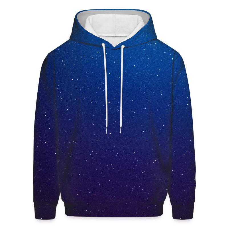Galaxy Explosion Gradient Oversized Hoodie