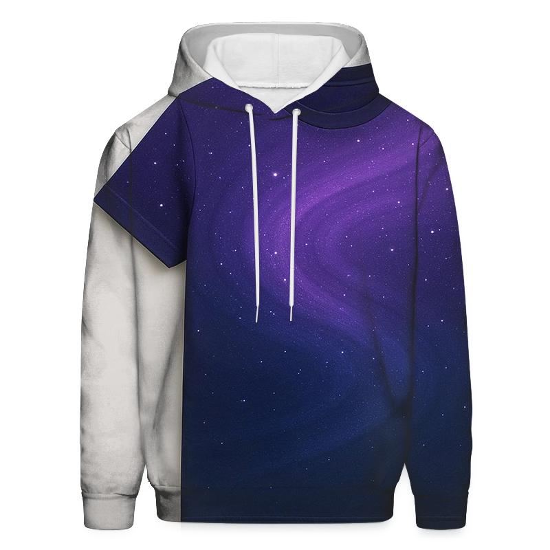 Galaxy Swirl Design Oversized Hoodie