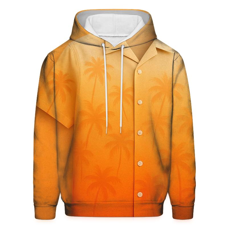 Tropical Sunset Oversized Hoodie