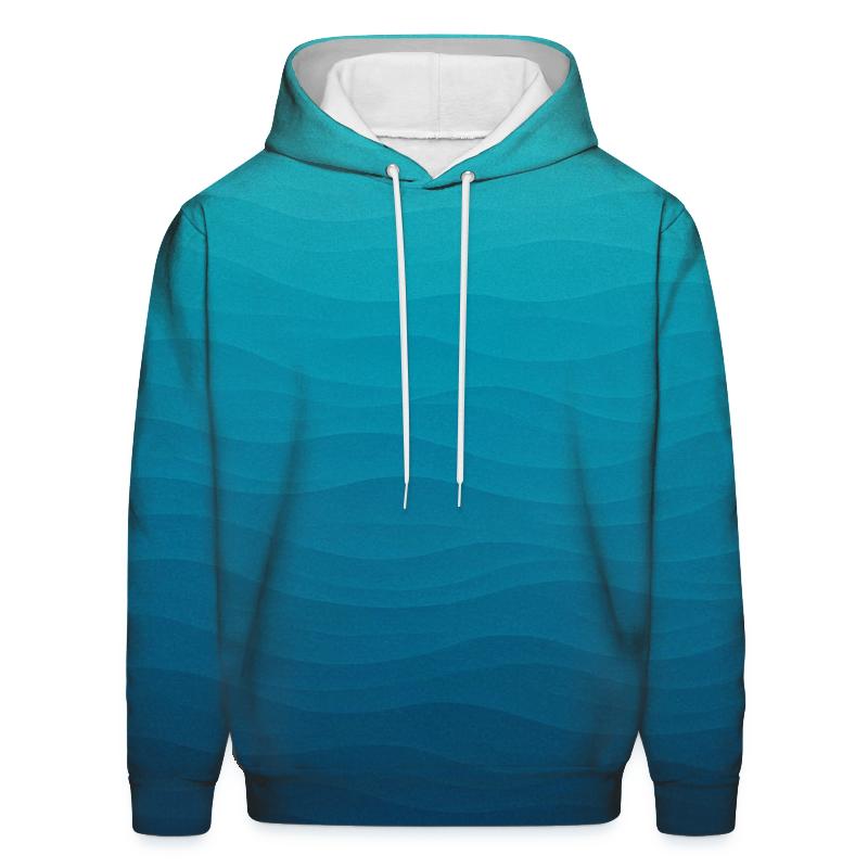 Deep Ocean Depths Oversized Hoodie