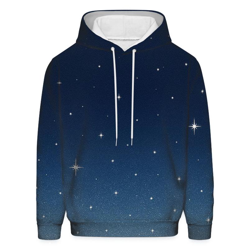 Cosmic Night Sky Oversized Hoodie