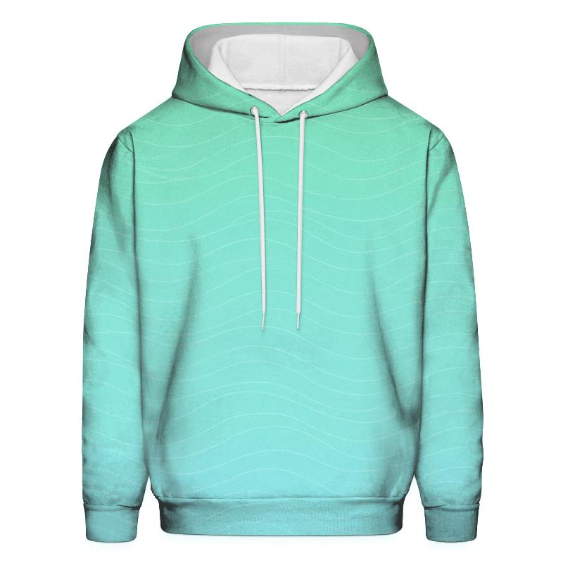 Ocean Breeze Escape Oversized Hoodie