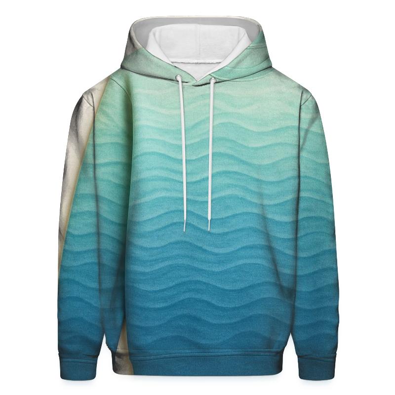 Cerulean Dreams Oversized Hoodie