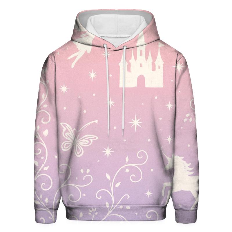 Whimsical Fairy Tale Gradient Oversized Hoodie
