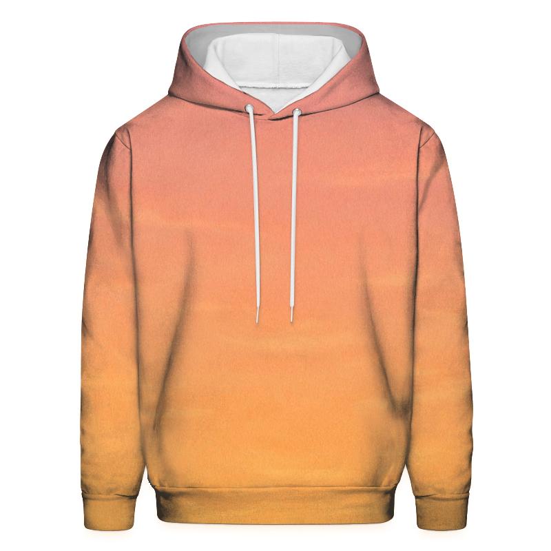 Sunset Serenade Gradient Oversized Hoodie