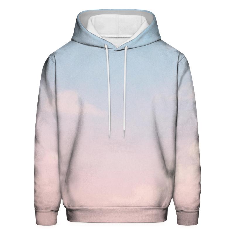 Pastel Dreamscape Oversized Hoodie