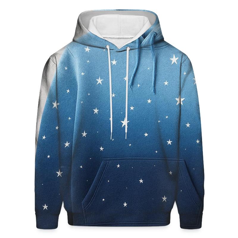 Midnight Glow Oversized Hoodie