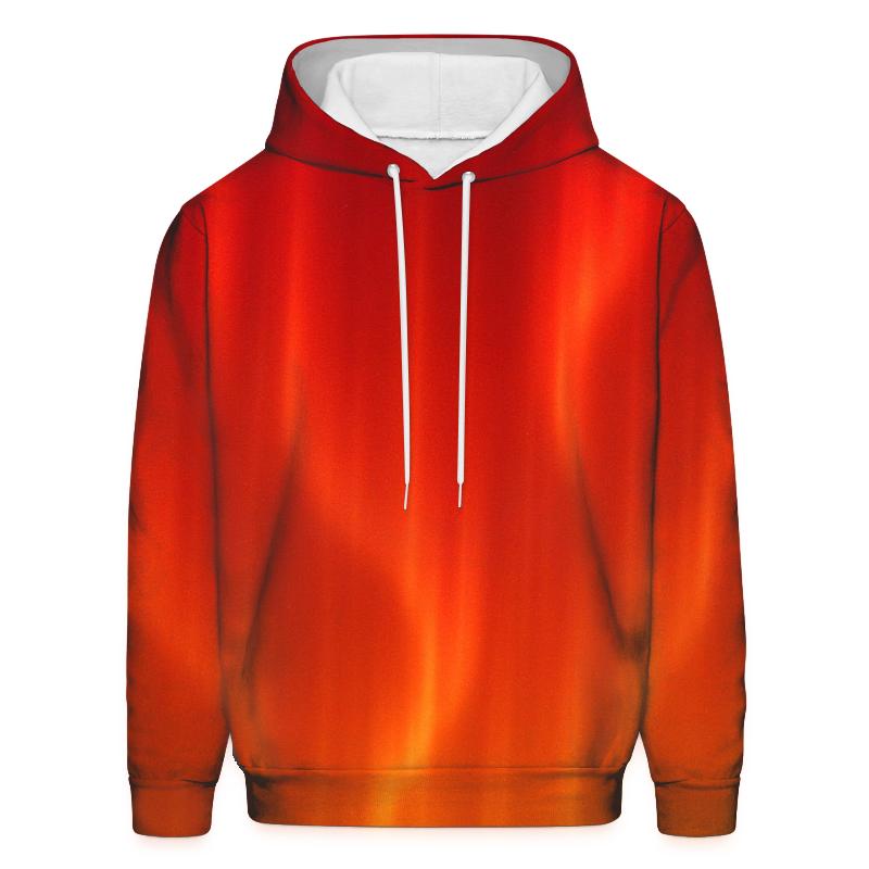 Fiery Aurora Oversized Hoodie