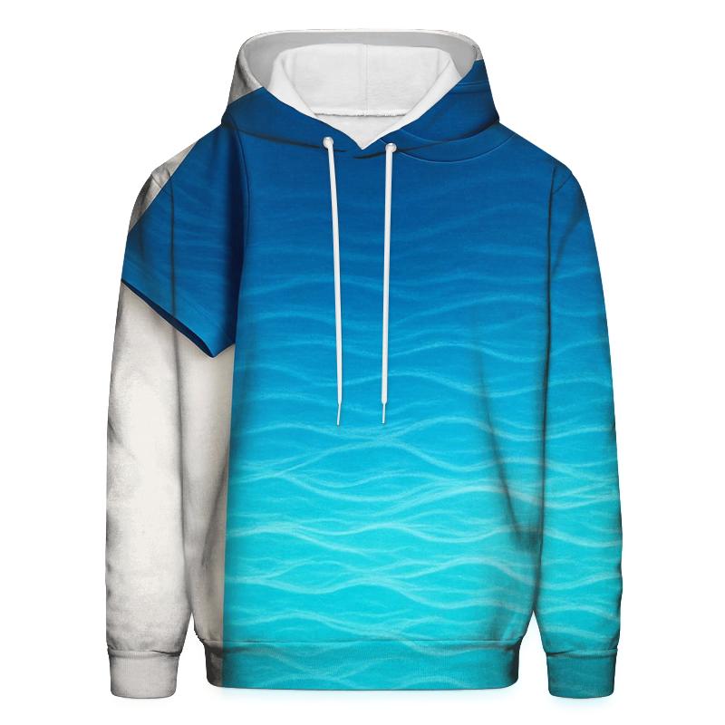 Ocean Breeze Blend Oversized Hoodie