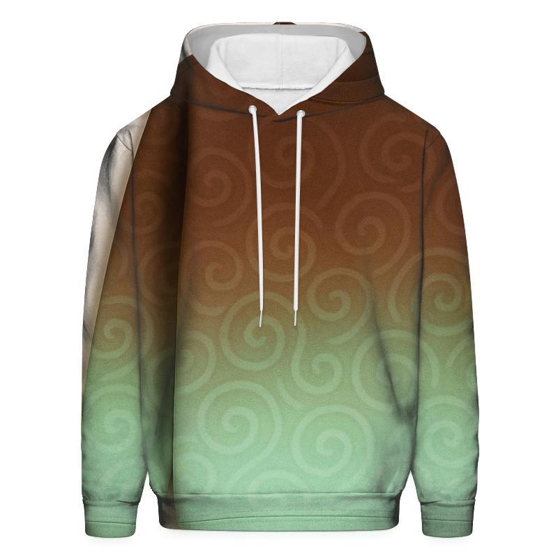Mint Chocolate Swirl Oversized Hoodie
