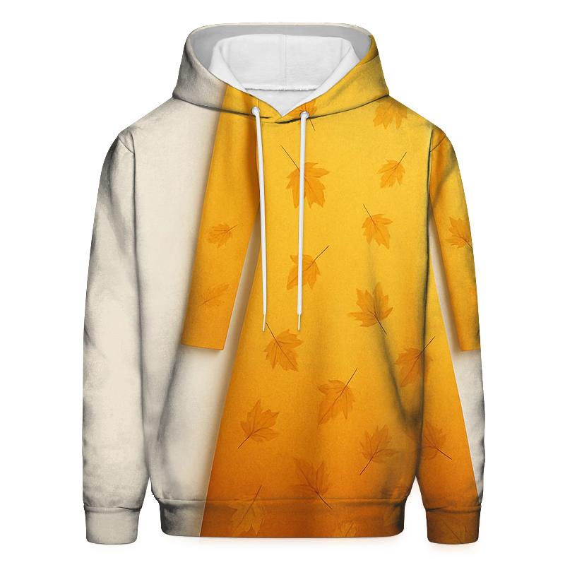 Autumn Leaf Cascade Oversized Hoodie