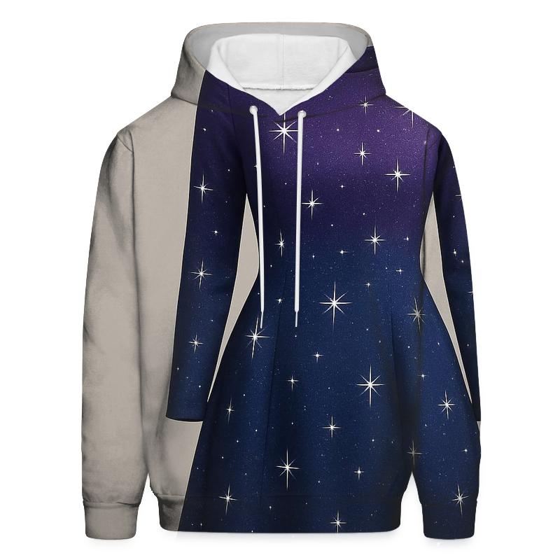 Midnight Galaxy Oversized Hoodie