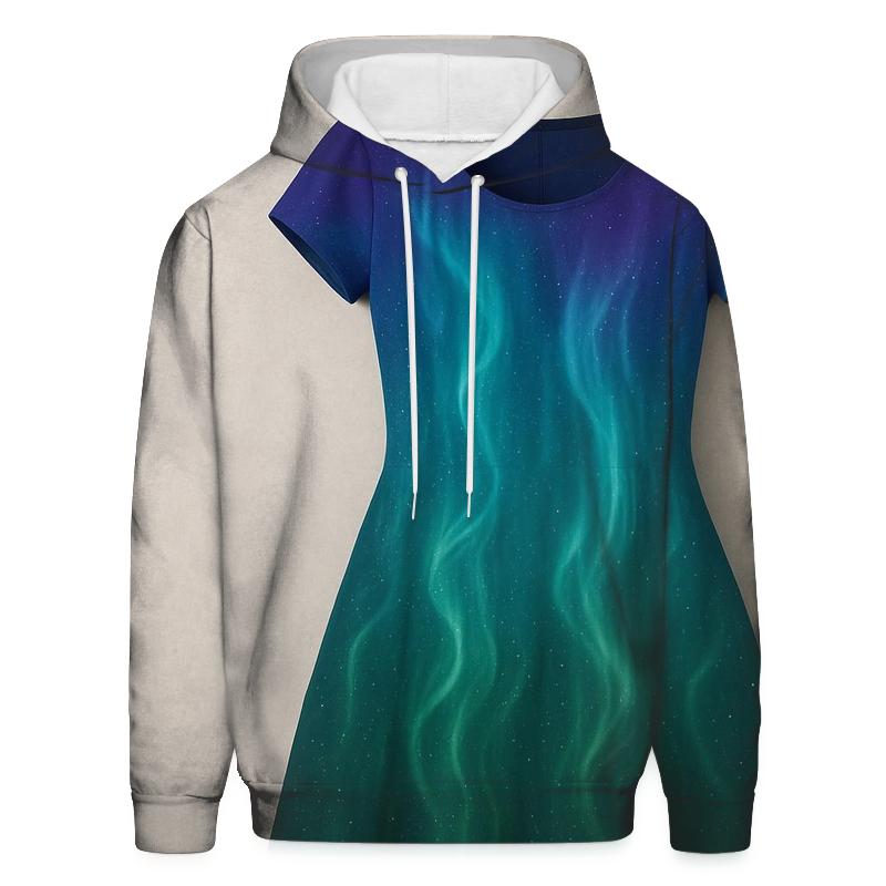 Mystical Aurora Oversized Hoodie