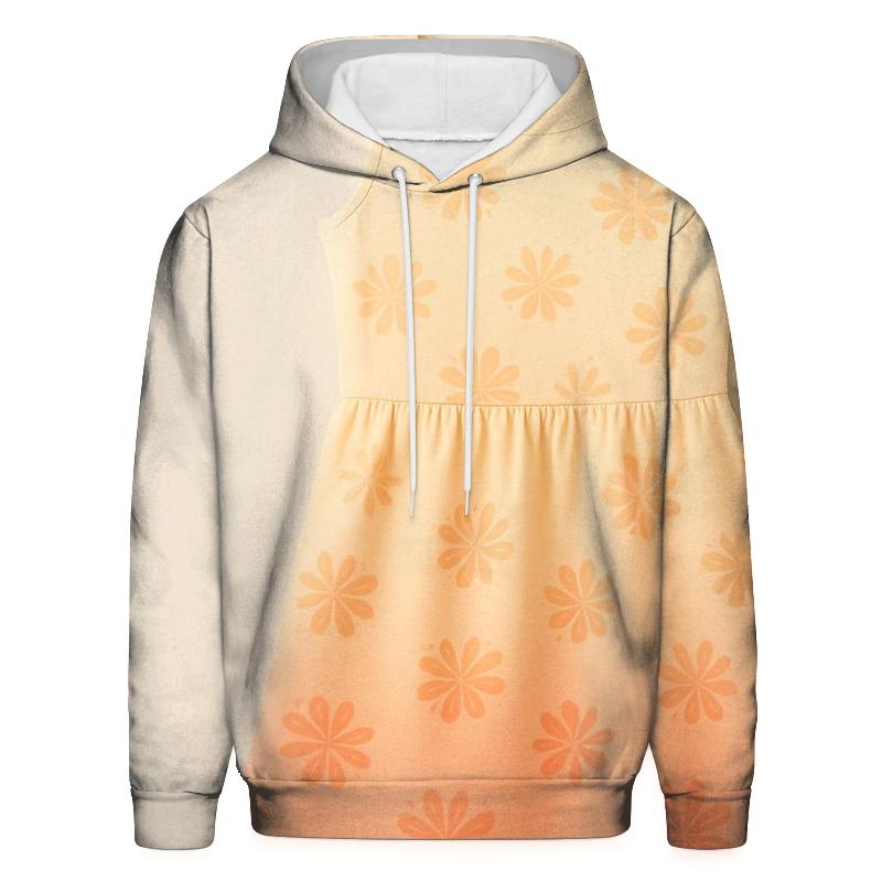 Peachy Paradise Oversized Hoodie