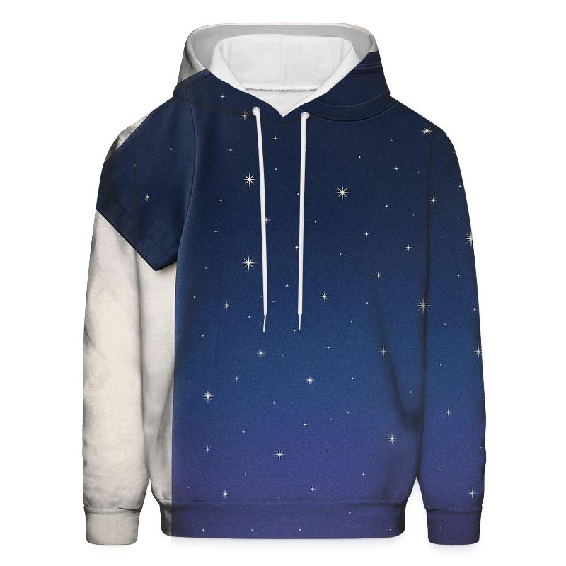 Midnight Dreamscape Oversized Hoodie