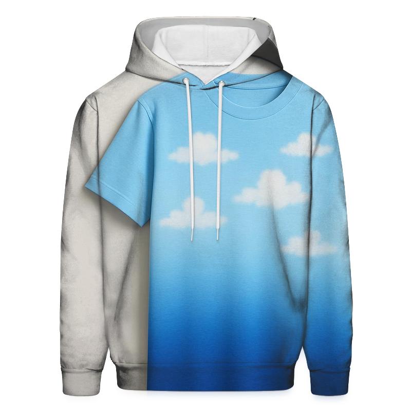 Sapphire Skies Bliss Oversized Hoodie