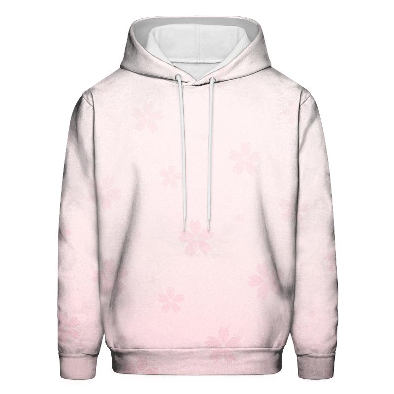 Cherry Blossom Fade Oversized Hoodie