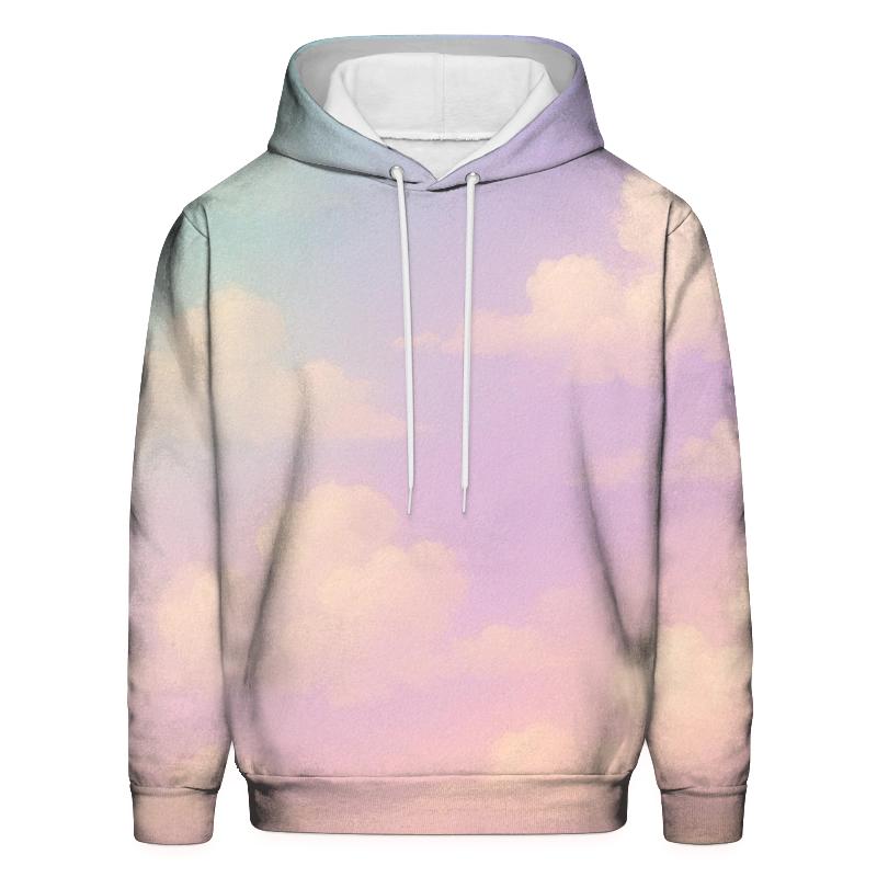 Iridescent Dreamscape Oversized Hoodie