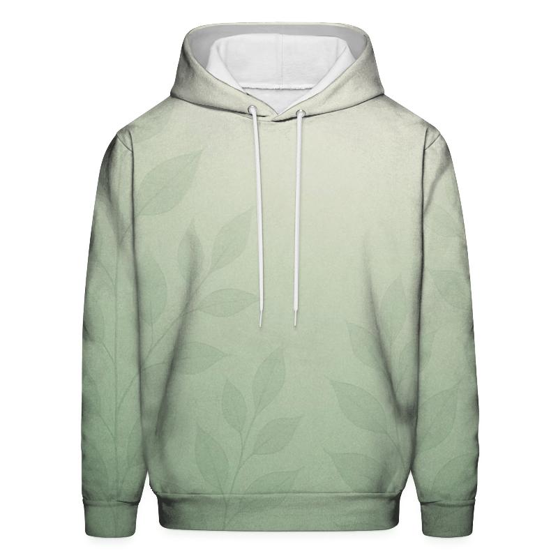 Misty Forest Path Oversized Hoodie