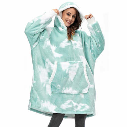 Women's Oversized Fleece Blanket Hoodie-Soco Hoodie