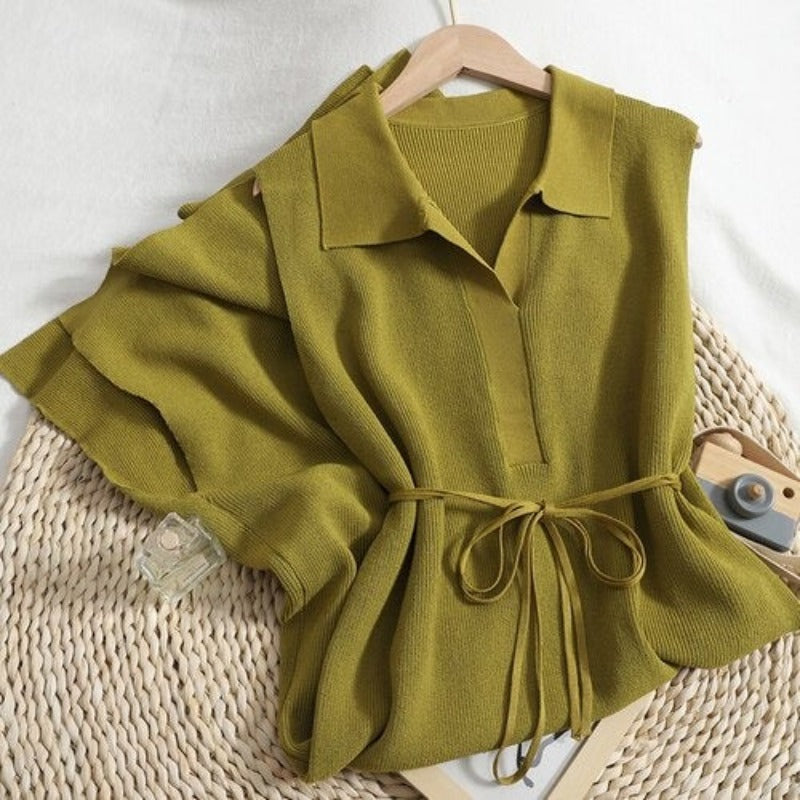 Slim Side Slit Long Sleeveless Sweater Dresses-Soco Hoodie