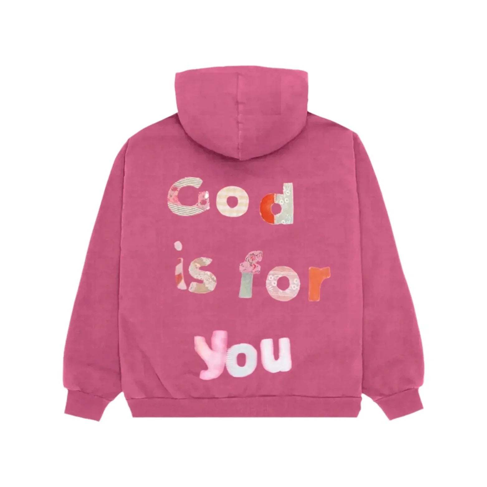 Graphic Patch Pullover Hoodie