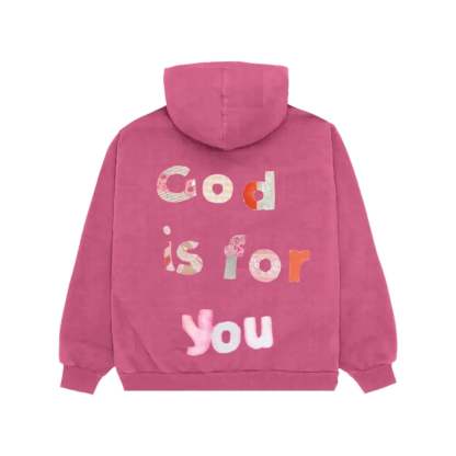 Graphic Patch Pullover Hoodie