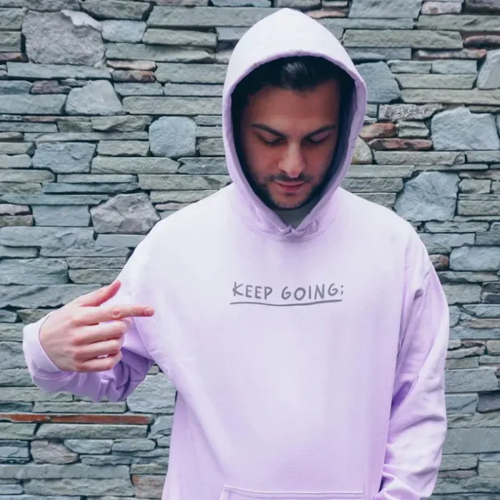 100 Reasons To Stay Alive Inspirational Back Print Pullover Hoodie For Men And Women