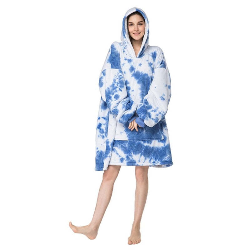 Casual Tie-Dye Oversized Hoodies Sweatshirt-Soco Hoodie