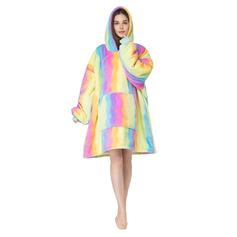 Casual Tie-Dye Oversized Hoodies Sweatshirt-Soco Hoodie