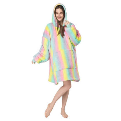 Casual Tie-Dye Oversized Hoodies Sweatshirt-Soco Hoodie