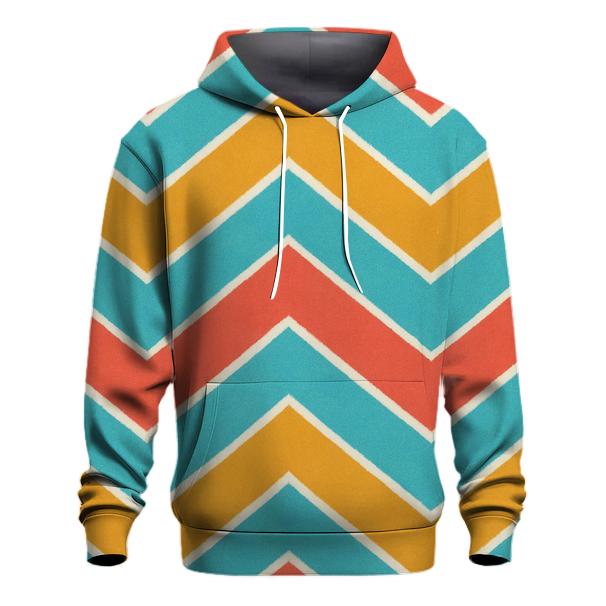 Chevron Accordion Coral hoodie trends