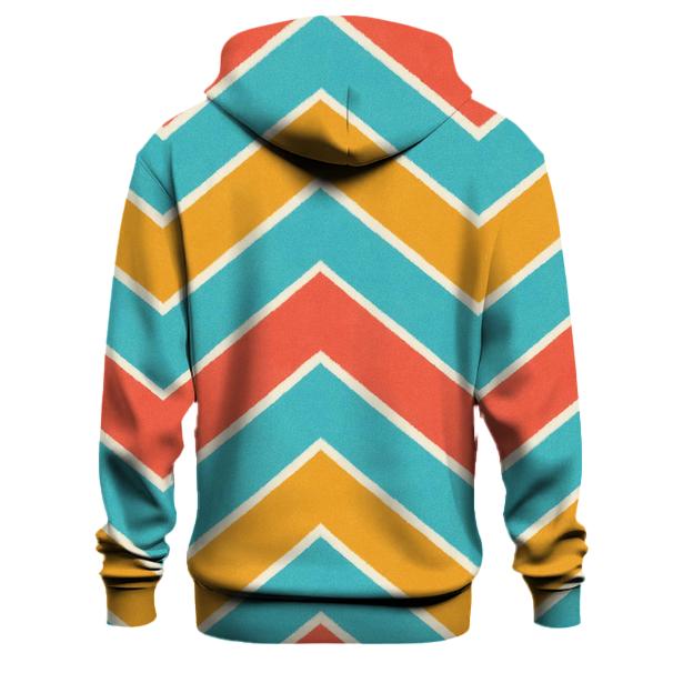 Chevron Accordion Coral hoodie trends