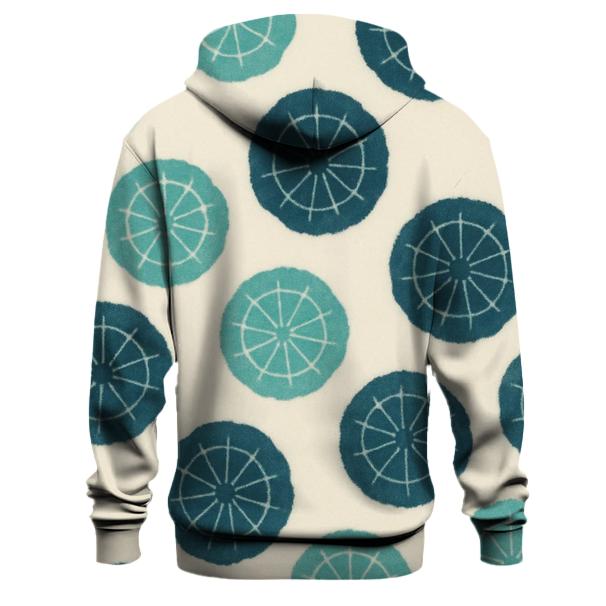 Kumo Spider Cluster Aqua heavyweight hoodies