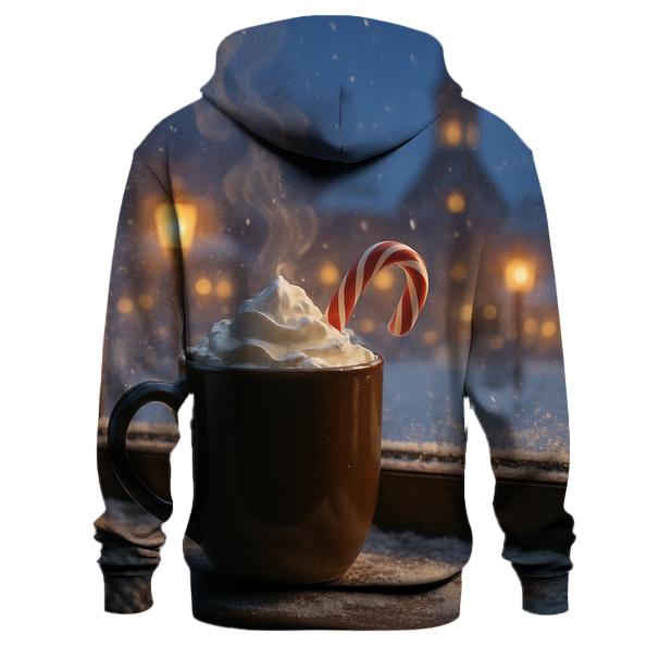 Hot Cocoa Window Nook pullover hoodies