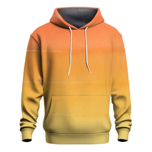 Sunset Ombre Panel lightweight hoodies