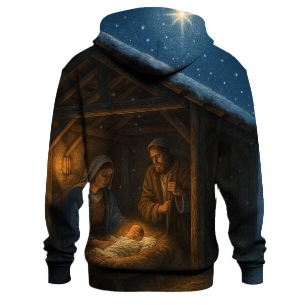 Starlight Nativity Scene hoodie designs