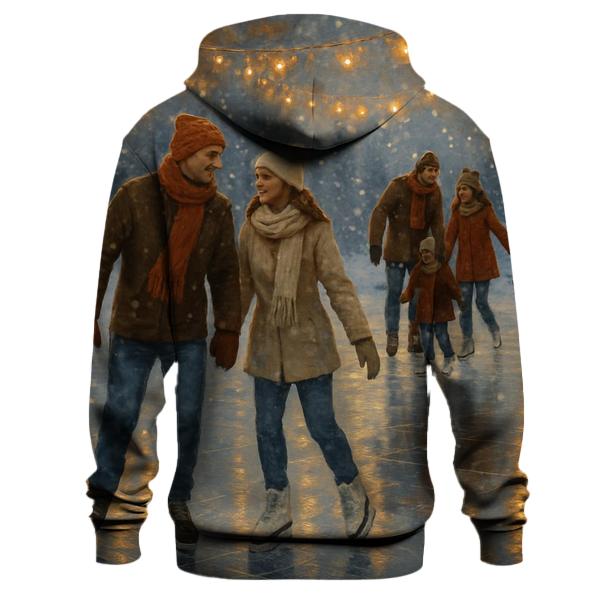 Skating Pond Evening hoodie designs