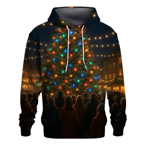 Midnight Tree Lighting hoodies fashion