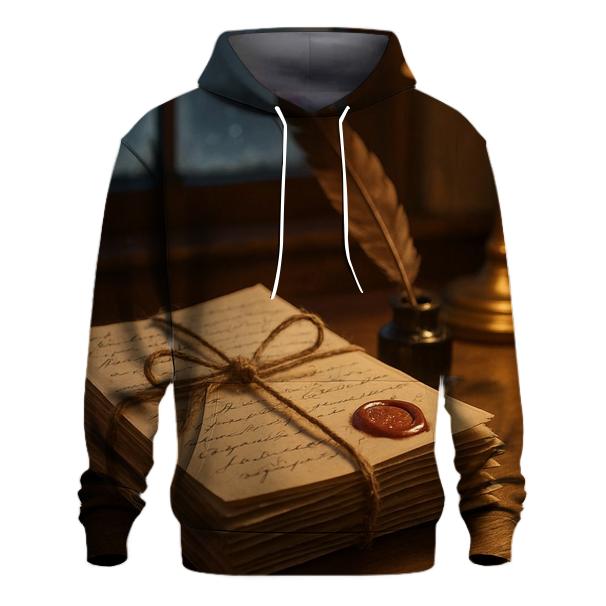 Quiet Midnight Postcards heavyweight hoodies