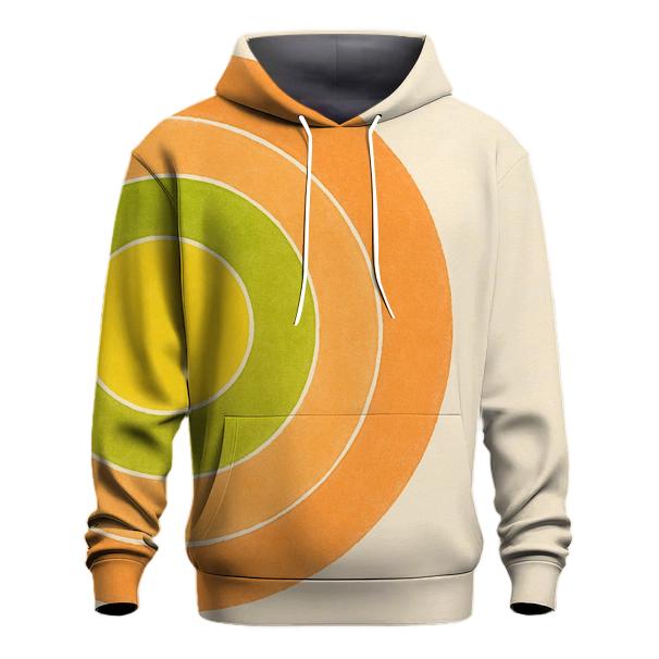 Citrus Off Center Bullseye premium hoodies