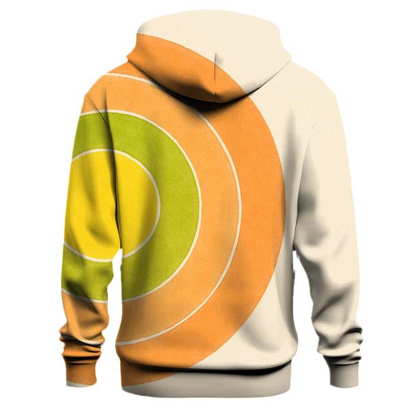 Citrus Off Center Bullseye premium hoodies