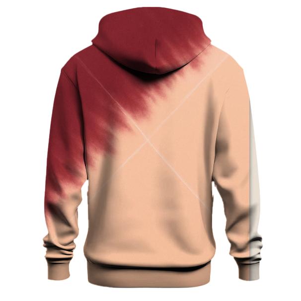 Diagonal Two Tone Fade premium hoodies