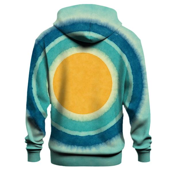 Sun Halo Over Dye Lake graphic hoodies