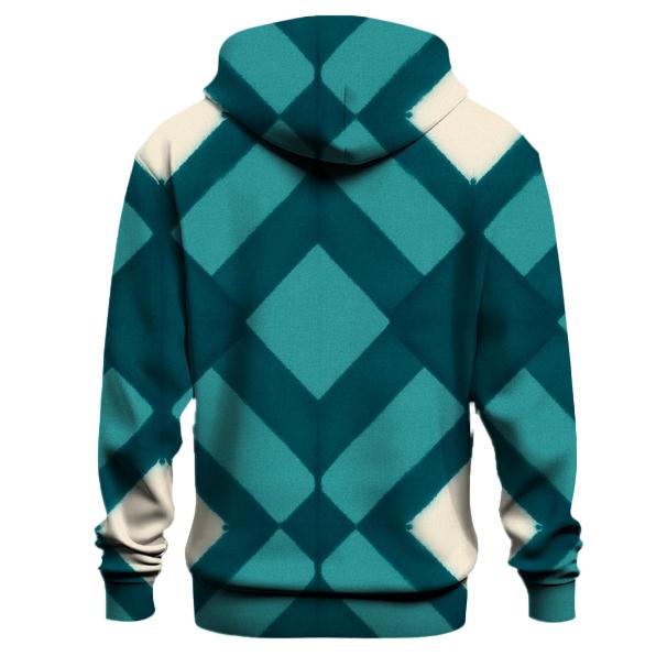 Itajime Diamond Repeat designer hoodies