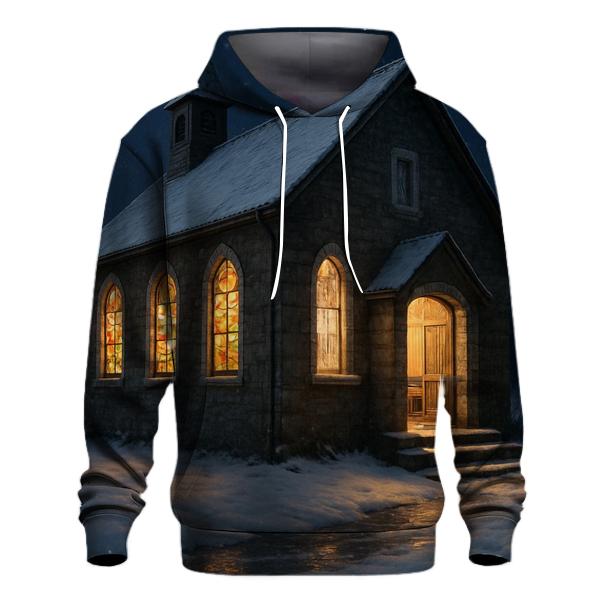 Silent Night Church lightweight hoodies